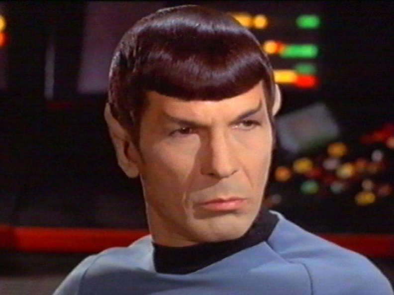 "Seems logical to me captain" - Mr. Spock